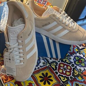 Adidas Gazelle  Beige Sneakers